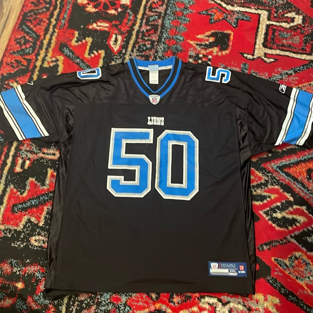 Lions Ernie Sims jersey 2X Reebok